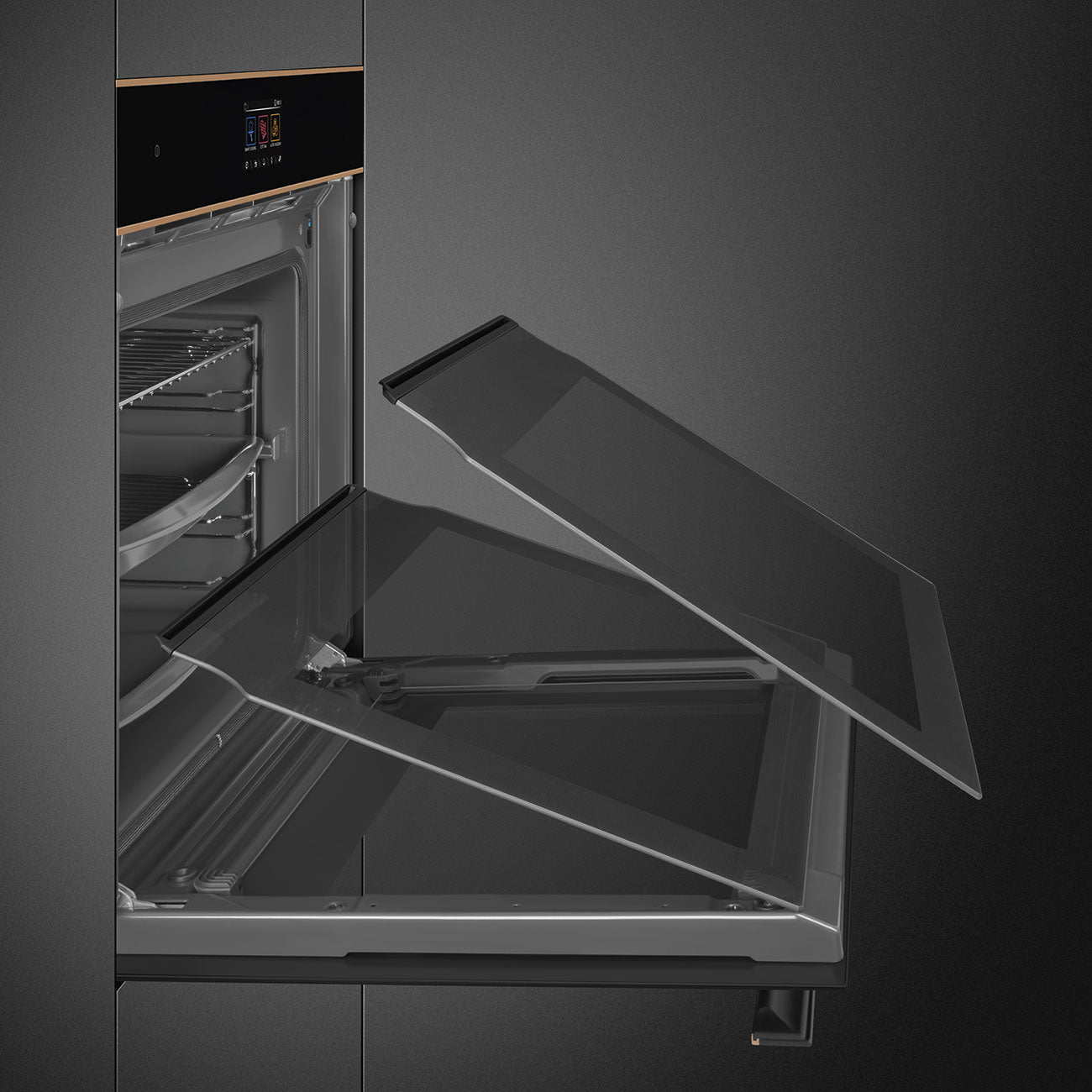 Horno Multifuncion Electrico Pirolitico Smeg - SOP6604TPNR