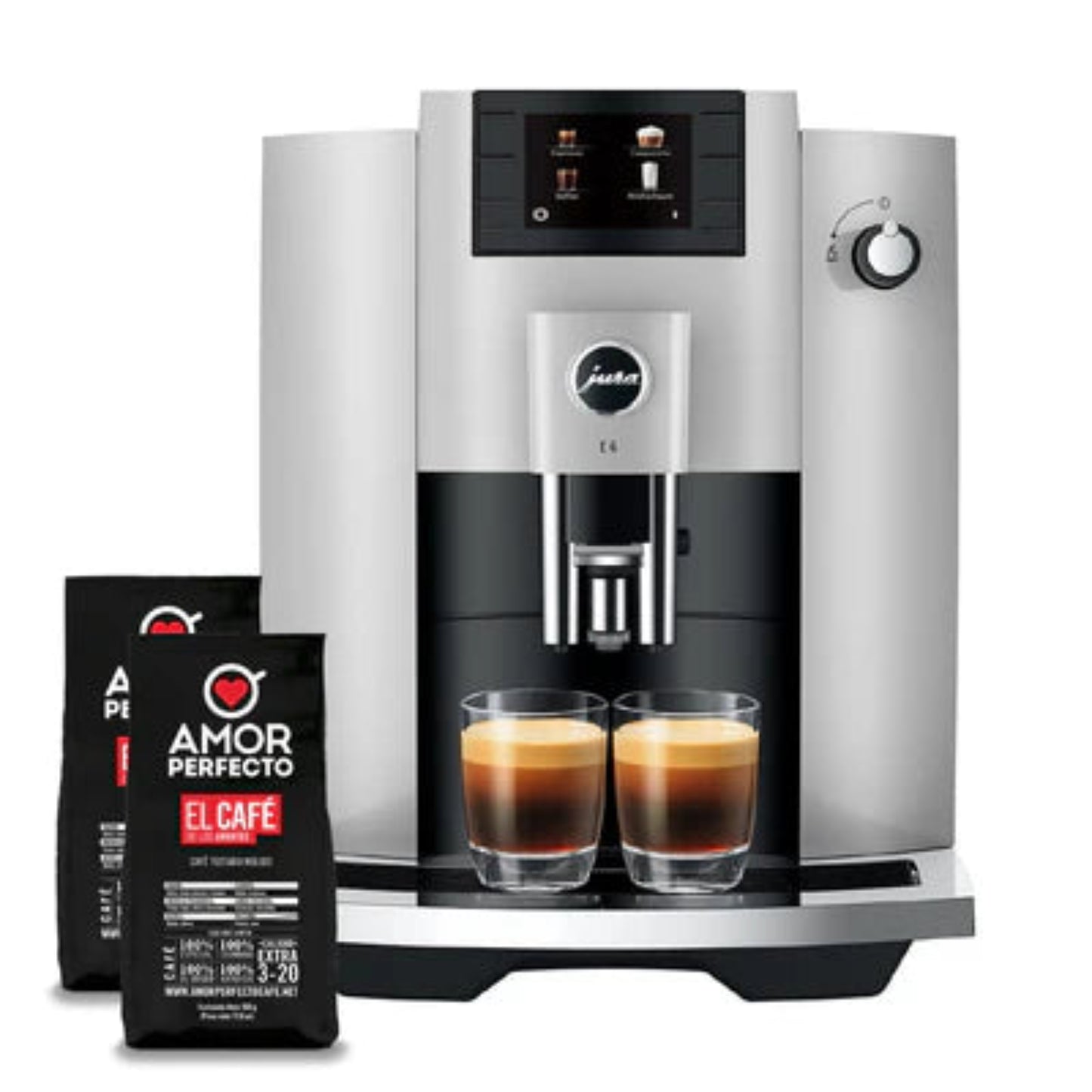 MAQUINA DE CAFE JURA E6 15465 - Platinu.