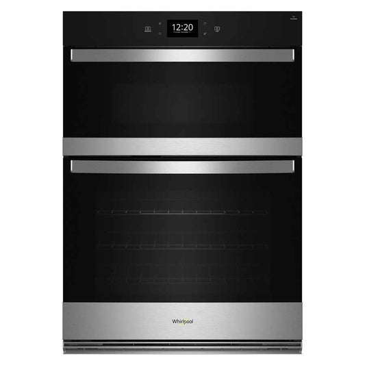 Horno combinado eléctrico 30"con Air Fry 7en 1 Silver Whirlpool - WOEC7030PZ