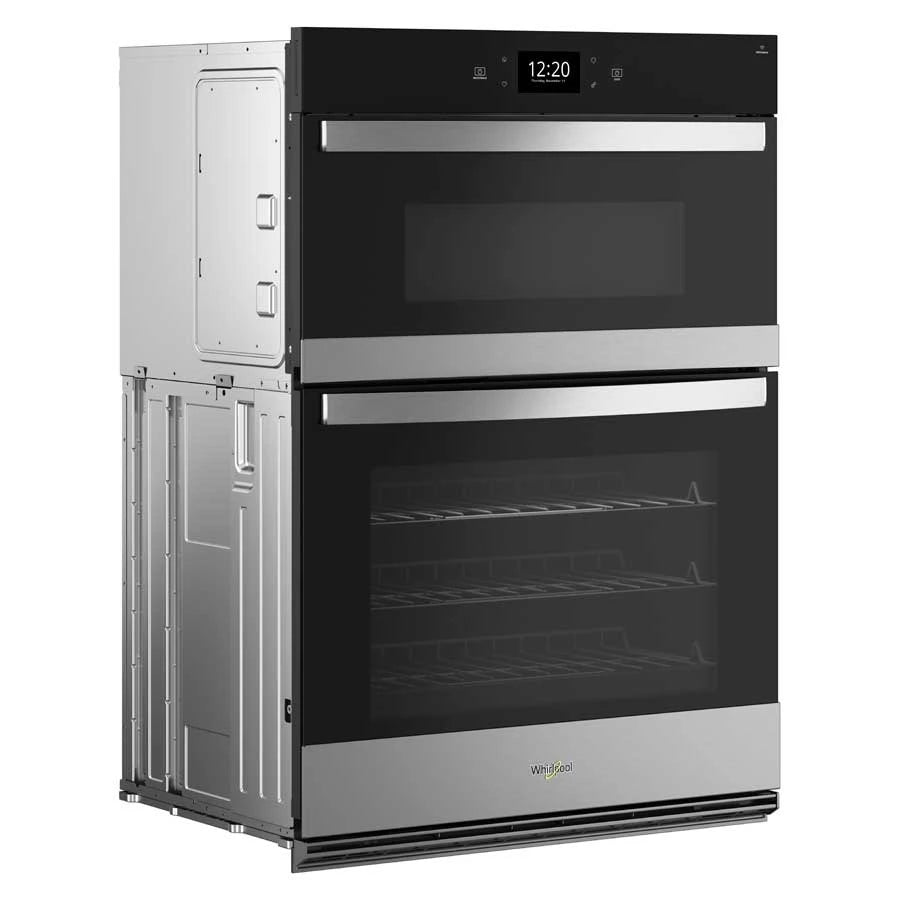 Horno combinado eléctrico 30"con Air Fry 7en 1 Silver Whirlpool - WOEC7030PZ