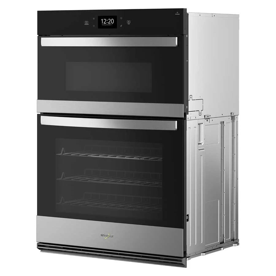 Horno combinado eléctrico 30"con Air Fry 7en 1 Silver Whirlpool - WOEC7030PZ