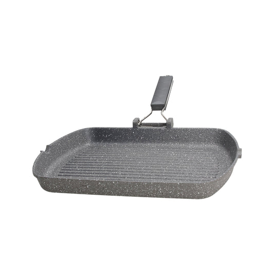 PARRILLA RECTANGULAR CON MANIJA PLEGABLE – | Potencia y Estilo en tu Cocina