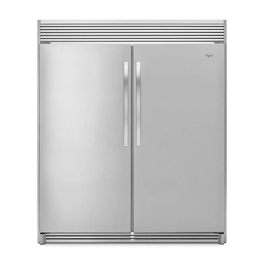 Neveras SideKicks 1.006 Lts Whirlpool Acero WSR57R18DM-WSZ57L18DM