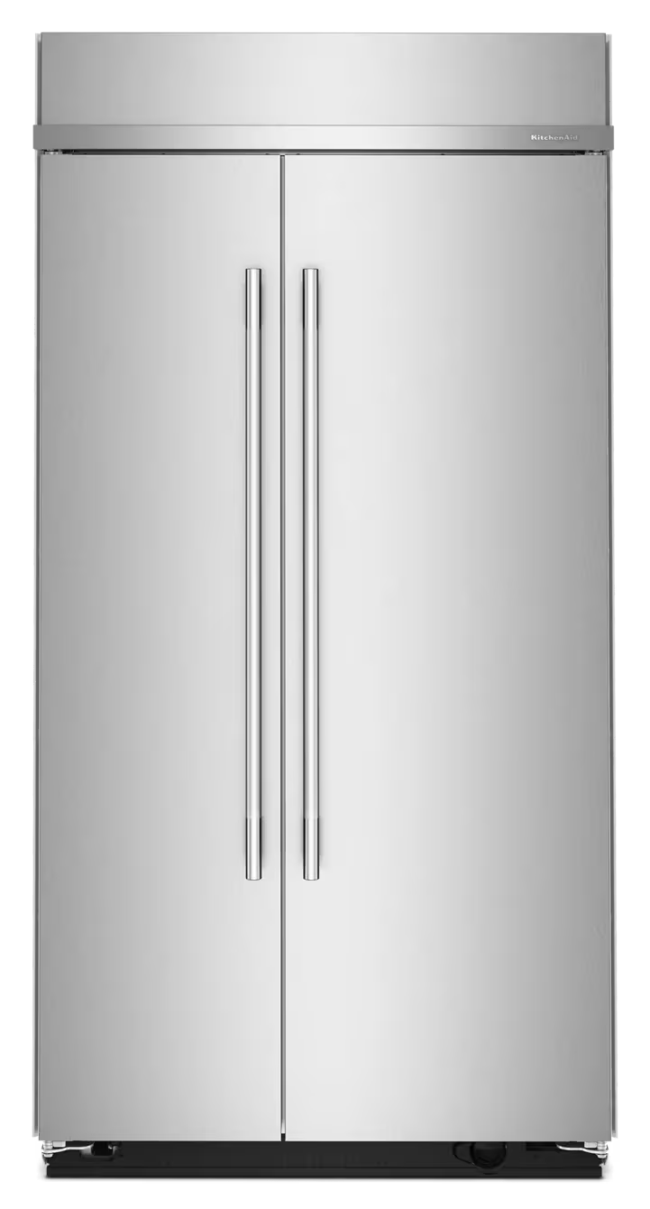 Nevera KitchenAid Empotrable Side by Side 723 Litros KBSN742SPS