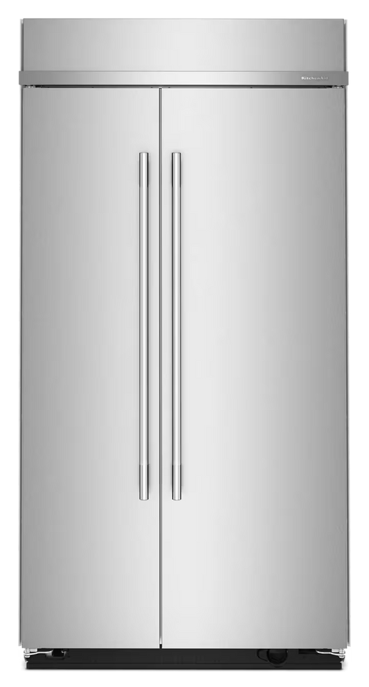 Nevera KitchenAid Empotrable Side by Side 723 Litros KBSN742SPS