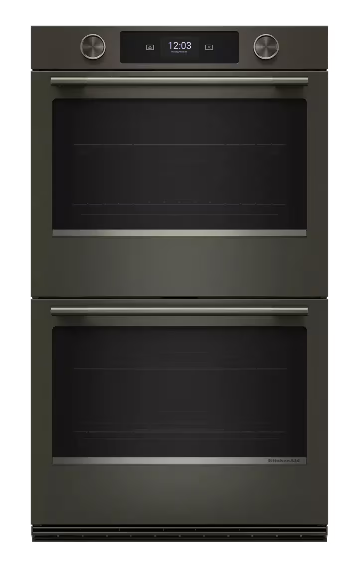Torre de Hornos Eléctrica Smart KitchenAid 76 cm Black Ore KOED730SBE