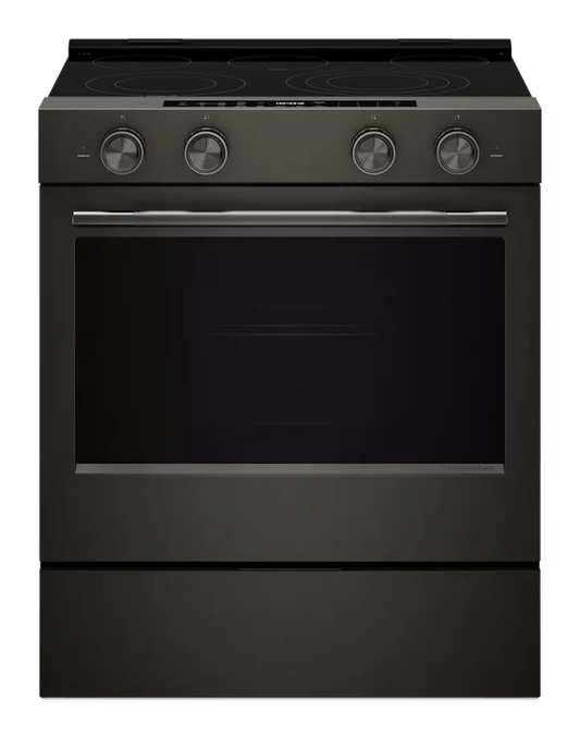 Estufa Eléctrica  de Piso KitchenAid 76 cm con Air Fry y Convección KSES530SPS