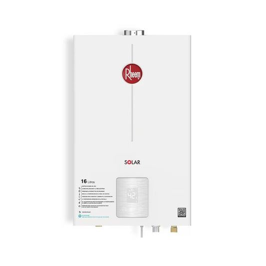 Calentador de agua Rheem 16 Litros Tiro Forzado Para Gas Natural