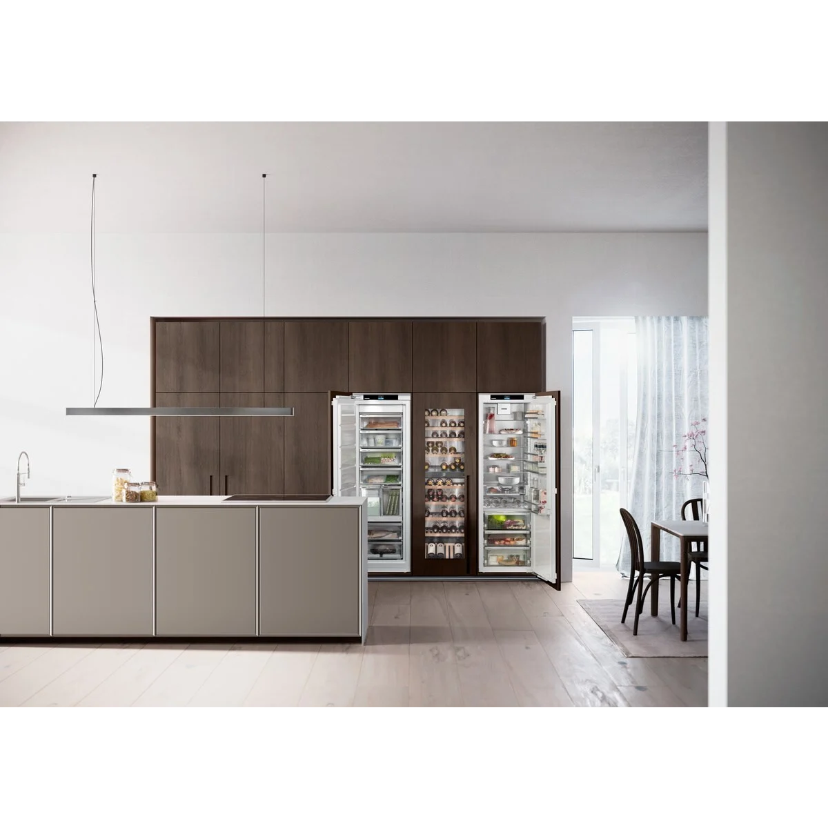 Cava para vinos integrada panelable 60 cms Liebherr - HW8000