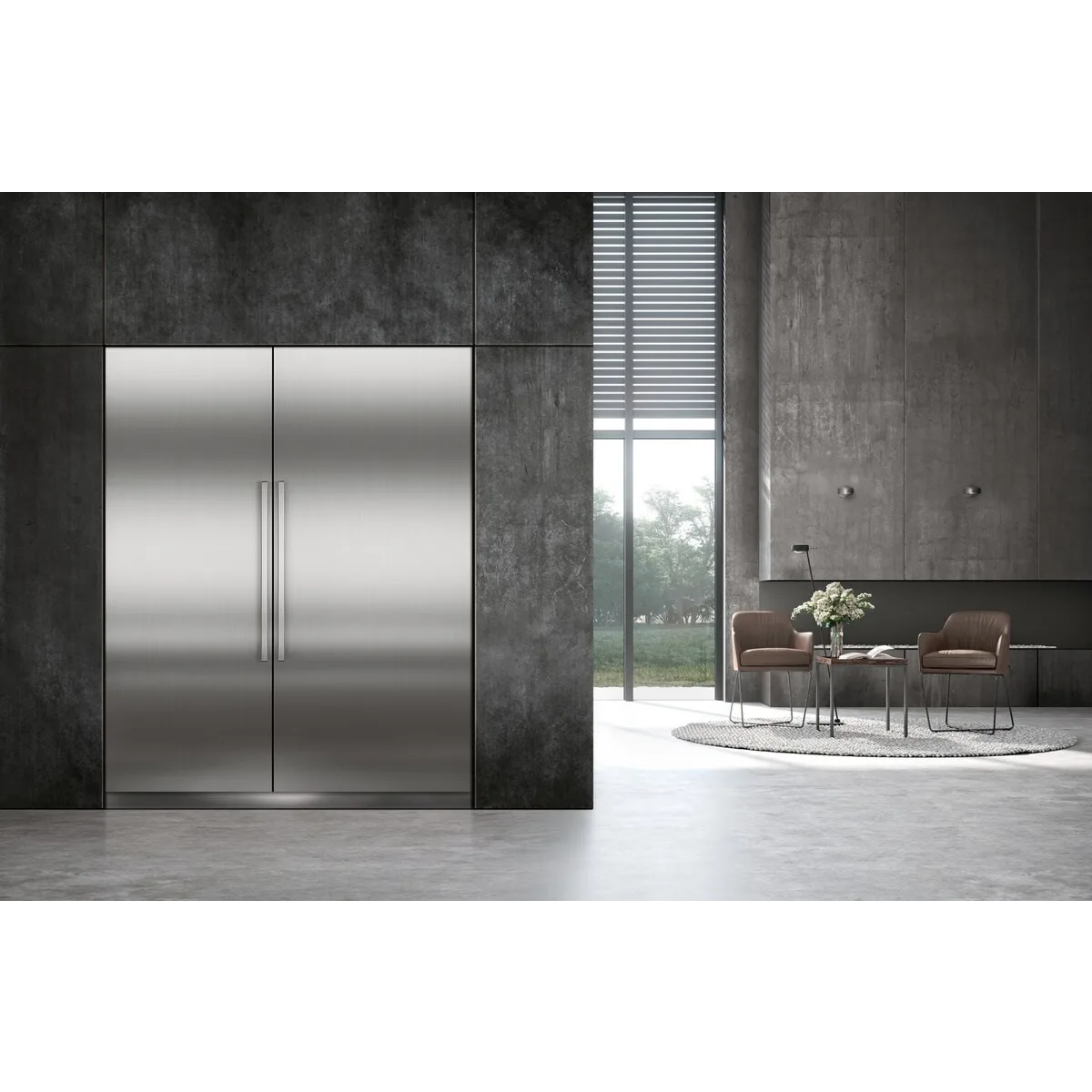 Refrigerador Totalmente Integrado Panel Ready 76 cms Liebherr - MRB3010 - Monolith