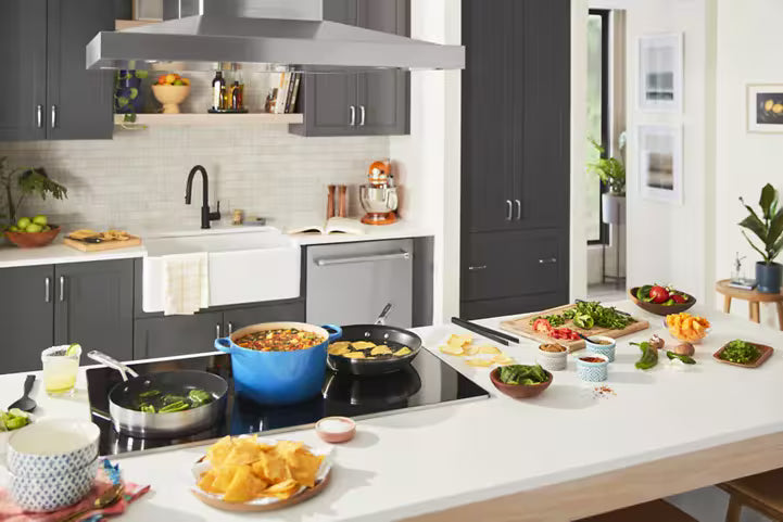 Cubierta Induccion 91 cm Kitchen Aid - KCIG556JSS