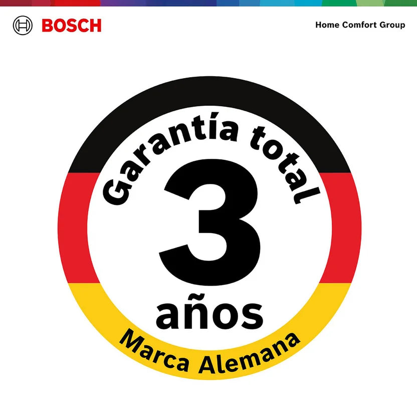 Calentador de agua Bosch para Gas Natural De 12 Litros Tiro Forzado - Therm 1400 F GN